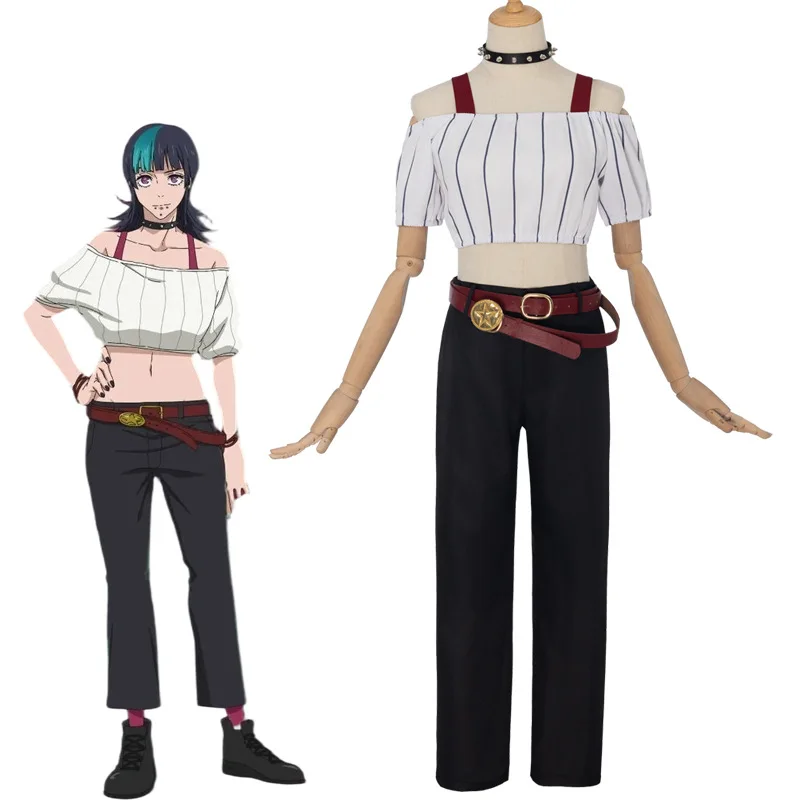 Cosplay Anime Jjk - Costume d'Halloween pour femme et fille,