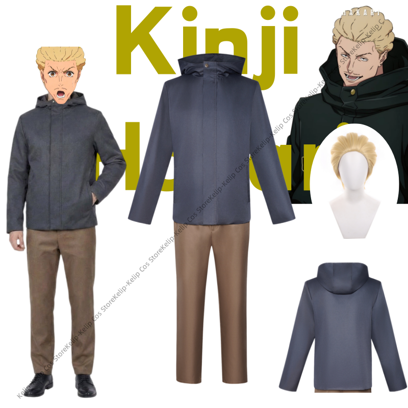 Cosplay Anime Jjk - Costumes de cosplay Kinji Hakari, hauts