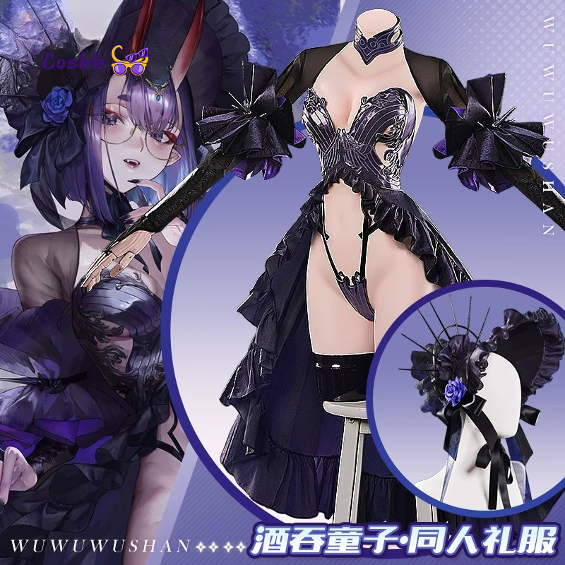 Anime Cosplay Dress - Costume de Cosplay Shuten Douji, Costume