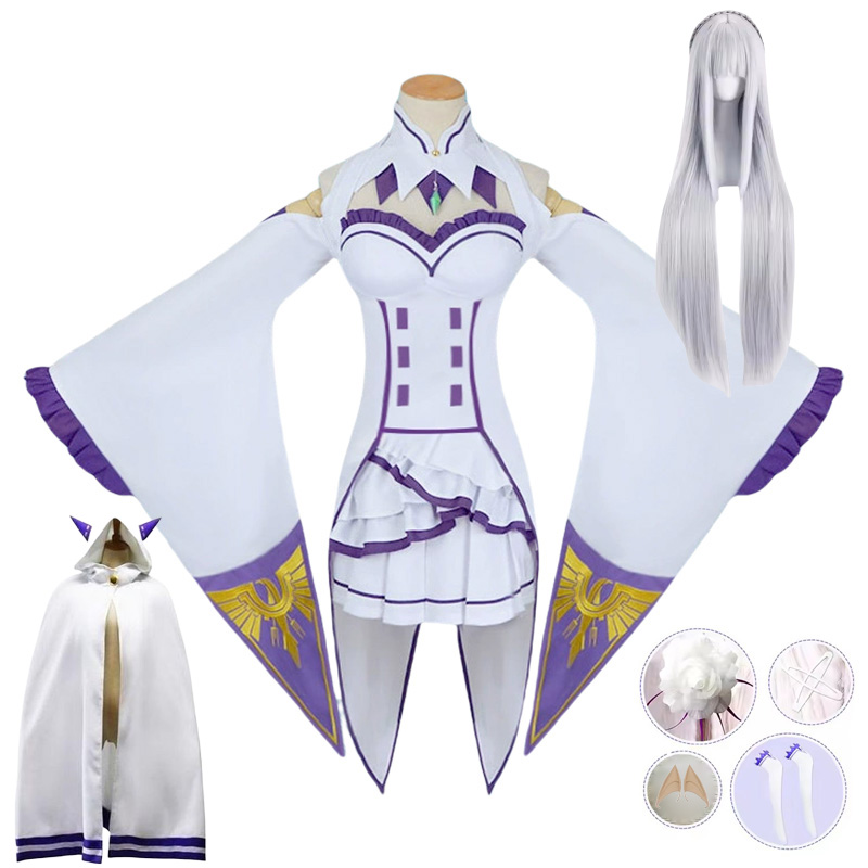Anime Cosplay Re Zero - Emilia Cosplay Re Life dans un