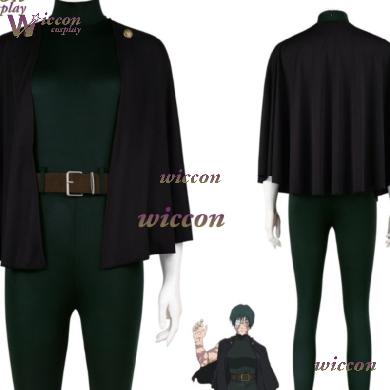 Cosplay Anime Jjk - Nouveau Costume de Cosplay Maki Zenin