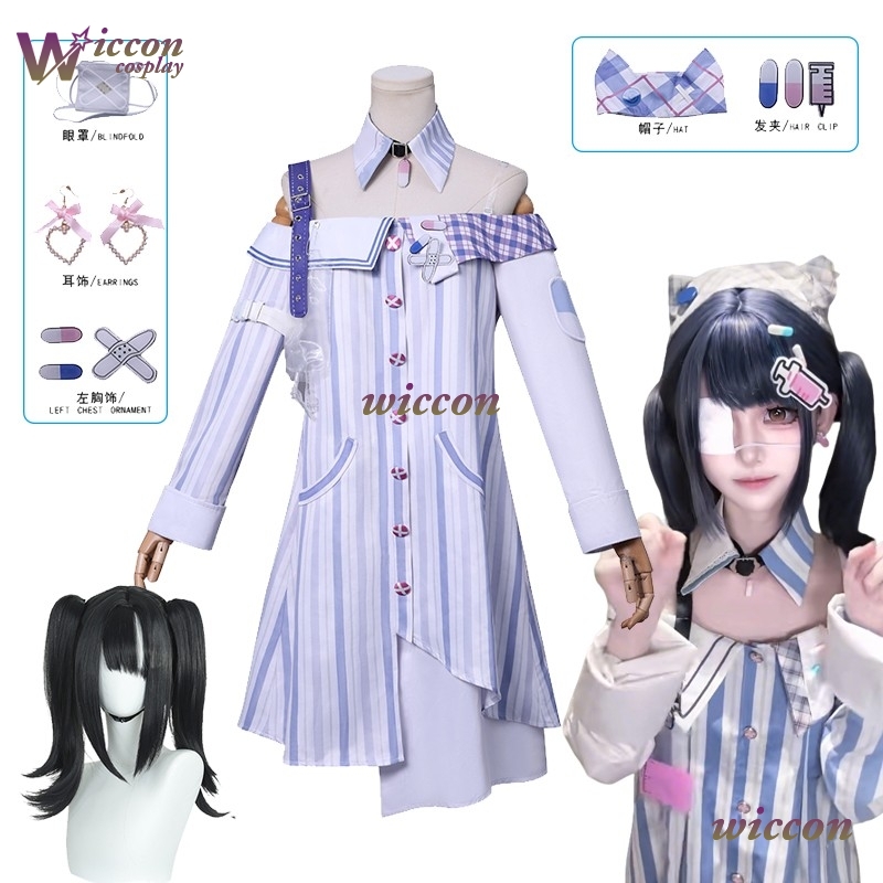 Anime Cosplay Outfit Ideas - Patch oculaire Jirai Kei Infinity Nikki,