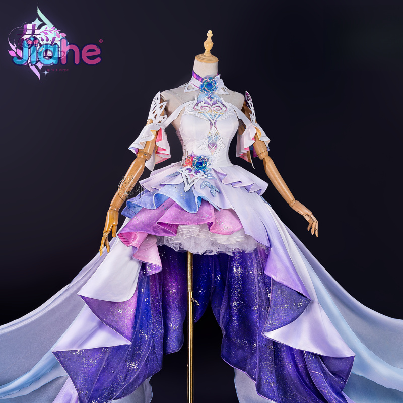 Anime Cosplay Wig - Jeu Honkai: Costume de Cosplay Star