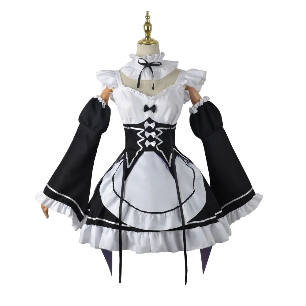 Anime Cosplay Re Zero - Costume de cosplay Anime Ram Rem