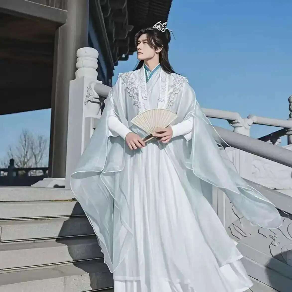 Anime Cosplay Dress - Grande taille 3XL Hanfu hommes chinois