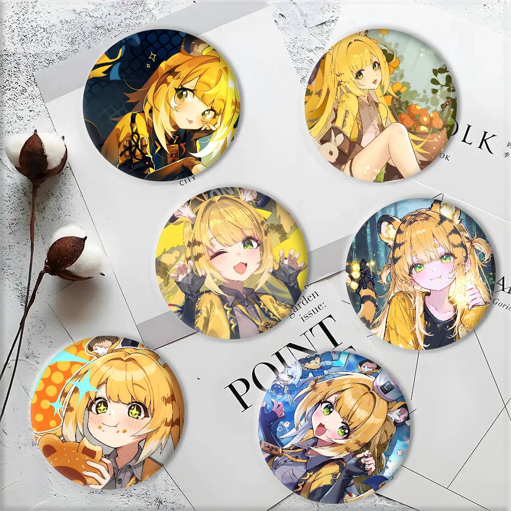 Cosplay Zone Anime Friends - Badge rond Kawaii Ju Fufu pour