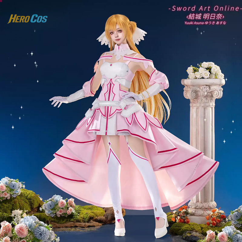 Sword Art Online Cape - Costume de cosplay Yuuki Asuna de