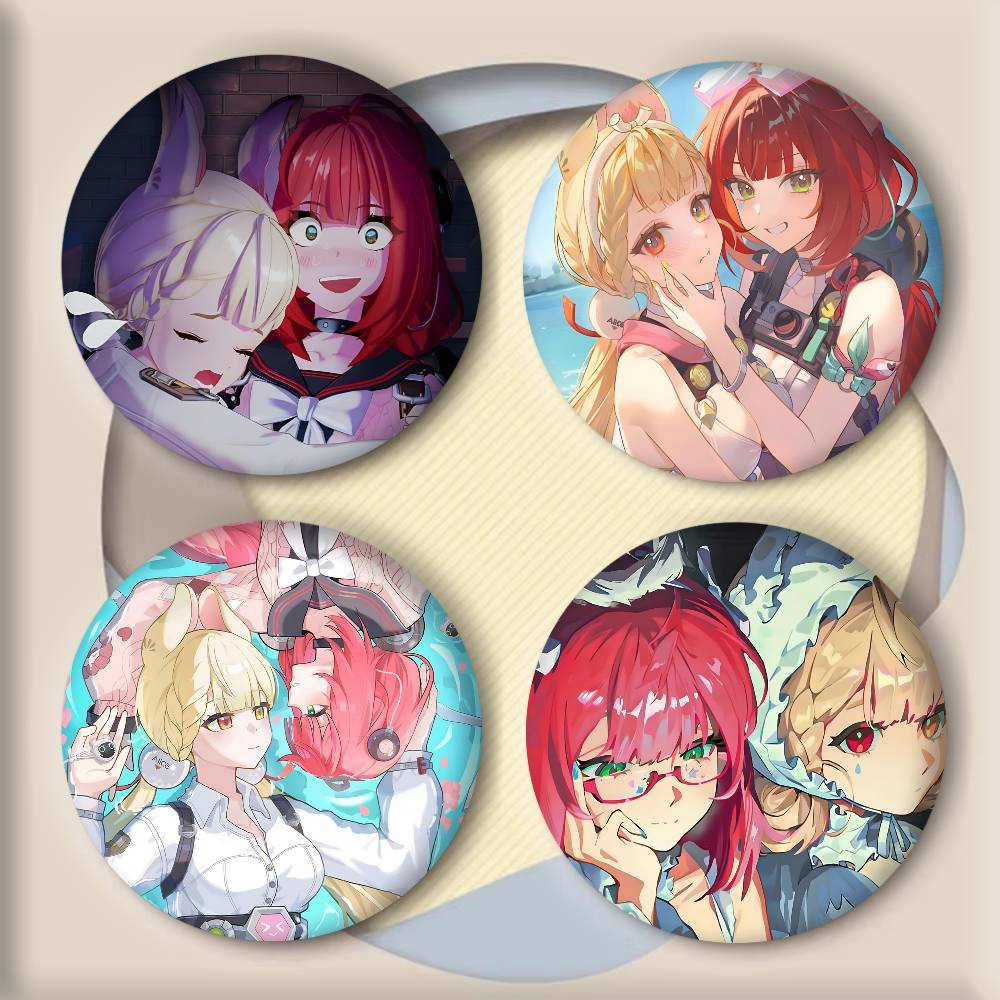 Cosplay Zone Anime Friends - Badges ronds de cosplay Yuzuha et