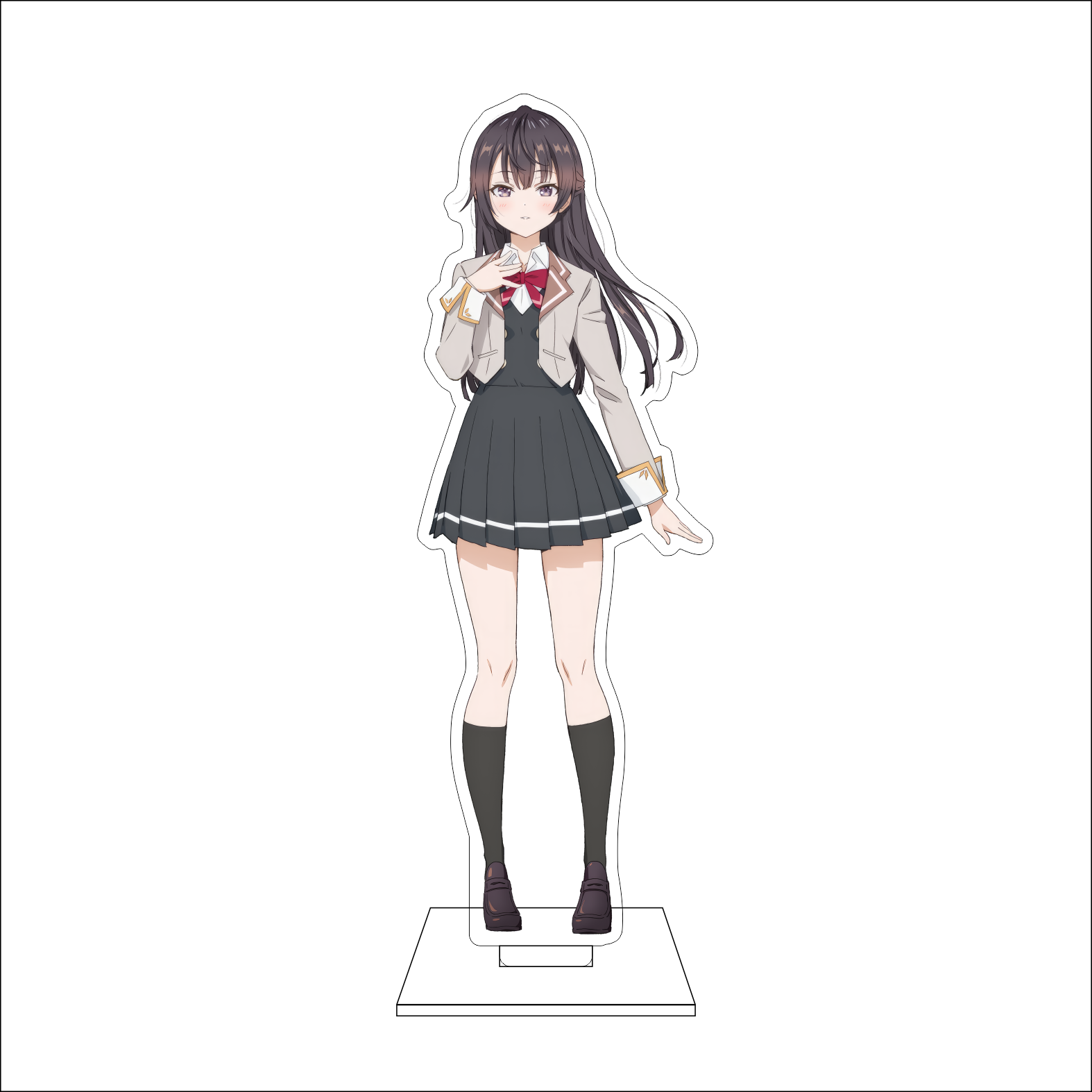 Figurine en acrylique de 16 cm - Anime Cosplay Alya avis et prix