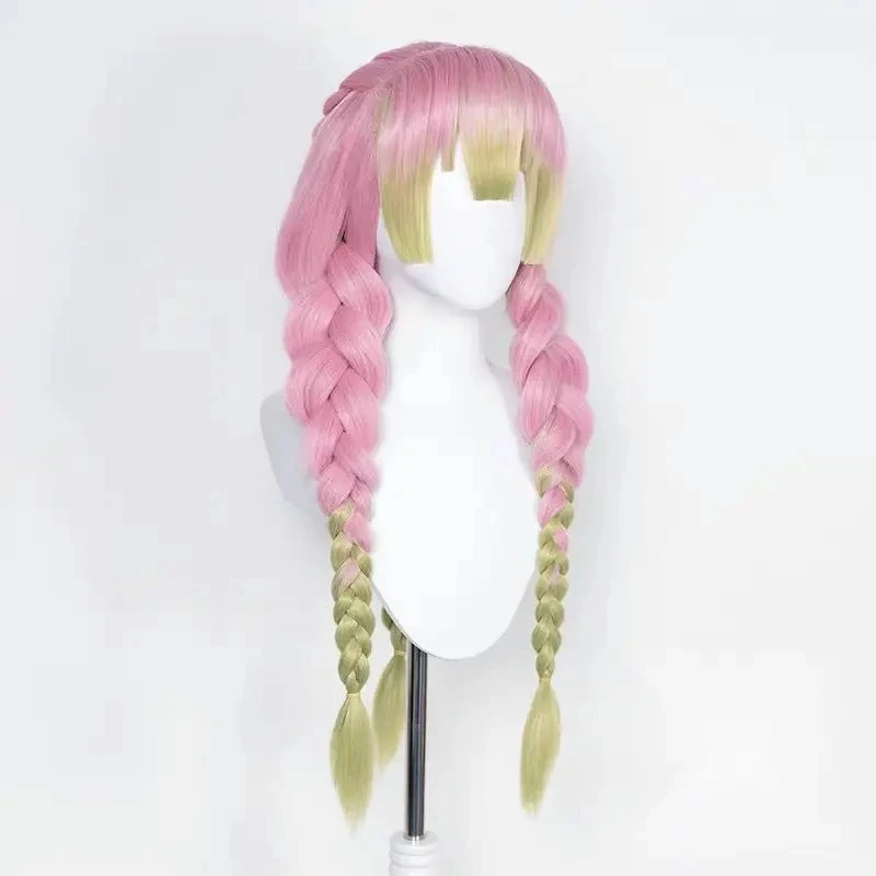 Perruque de cosplay Mitsuri Ka - Cosplay Anime Zenitsu avis et prix