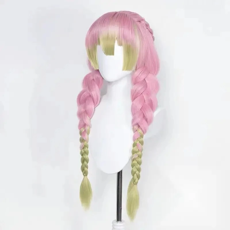 Perruque de cosplay Mitsuri Ka - Cosplay Anime Zenitsu avis et prix