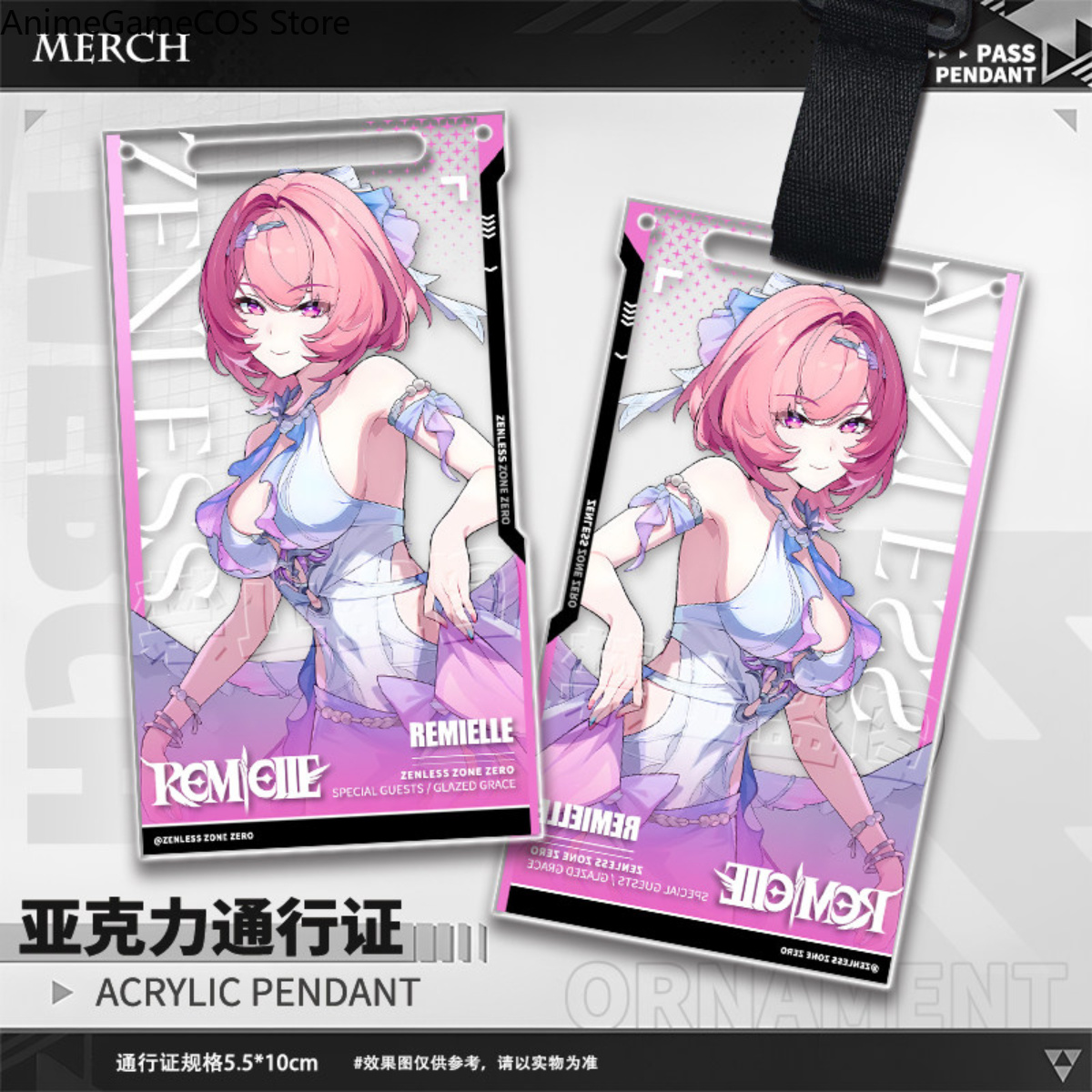 Anime Zenless Zone Zero Remiel - Cosplay Zone Anime Friends avis et prix