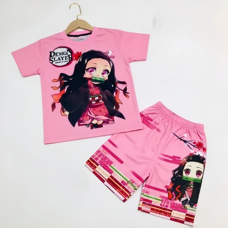 Ensemble t-shirt et short Demo - Cosplay Anime Zenitsu avis et prix