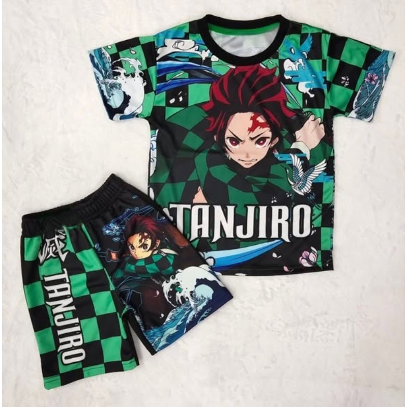 Ensemble t-shirt et short Demo - Cosplay Anime Zenitsu avis et prix
