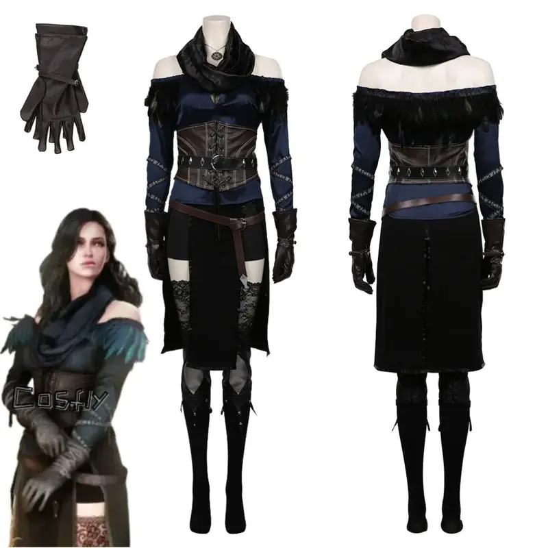 Yennefer Cosplay Fantasia dégu - Anime Cosplay Youtube avis et prix