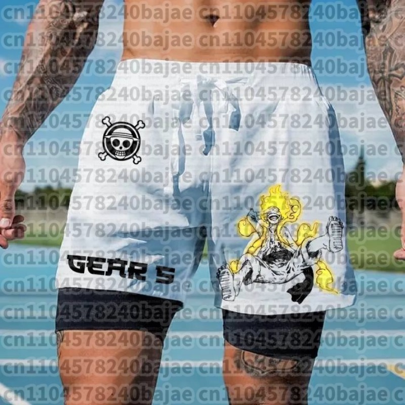 Short de course double couche  - One Piece Straw Hat avis et prix