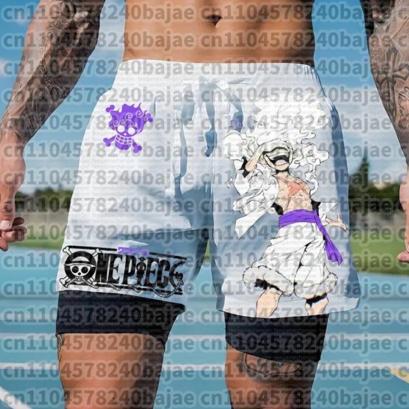 Short de course double couche  - One Piece Straw Hat avis et prix
