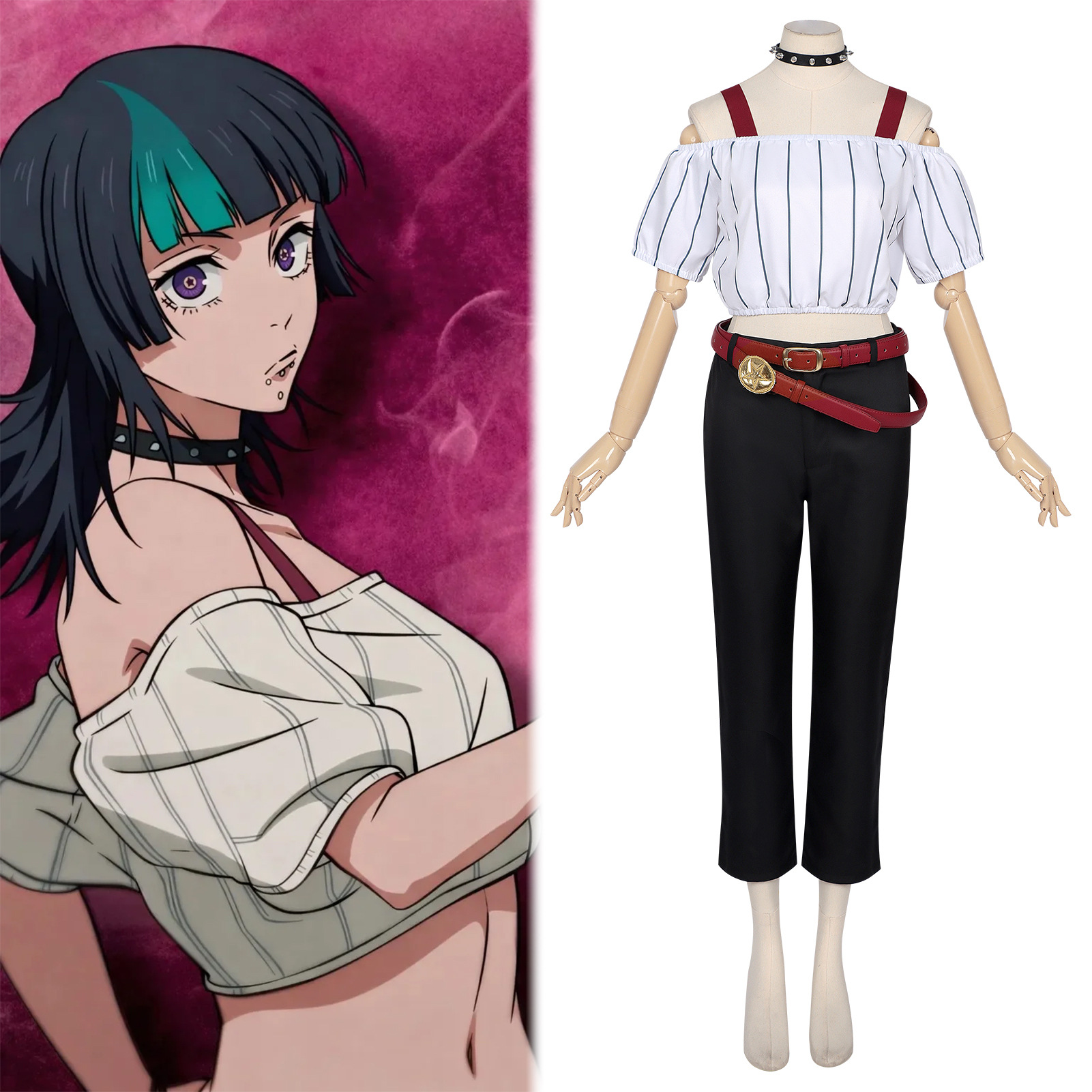 Costume d'Halloween pour femme - Cosplay Anime Jjk avis et prix