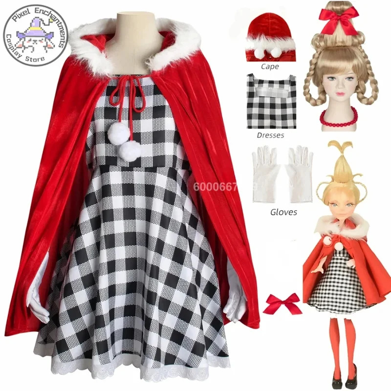 Cindy Lou Who Cosplay Costume  - Anime Cosplay Youtube avis et prix