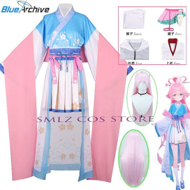 Costume de cosplay Game Blue A - Anime Cosplay Wig avis et prix