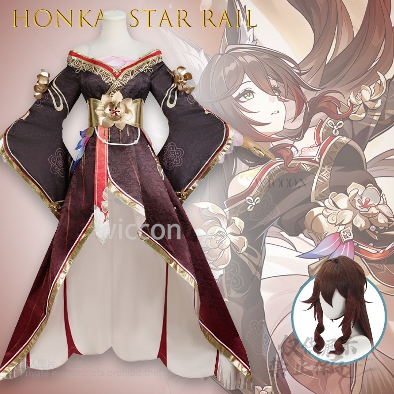 Jeu Honkai Star Rail Tingyun W - Anime Cosplay Wig avis et prix