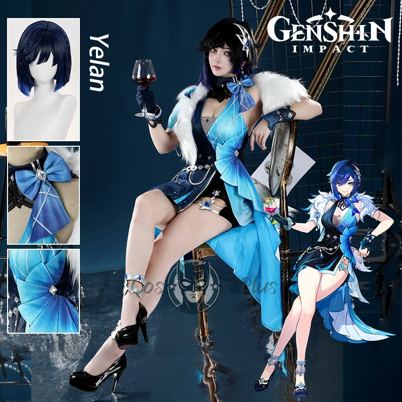 Genshin Impact Yelan Cosplay C - Anime Cosplay Dress avis et prix