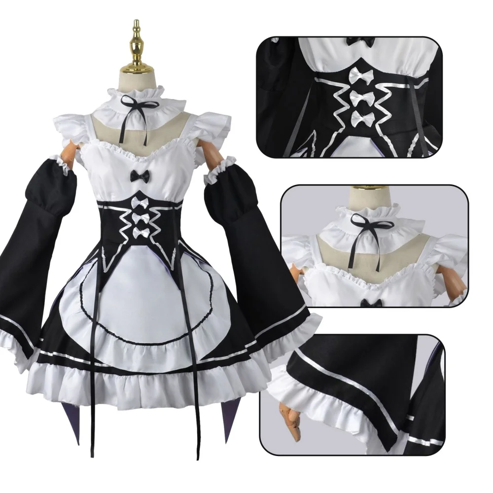Costume de cosplay Anime Ram R - Anime Cosplay Re Zero avis et prix