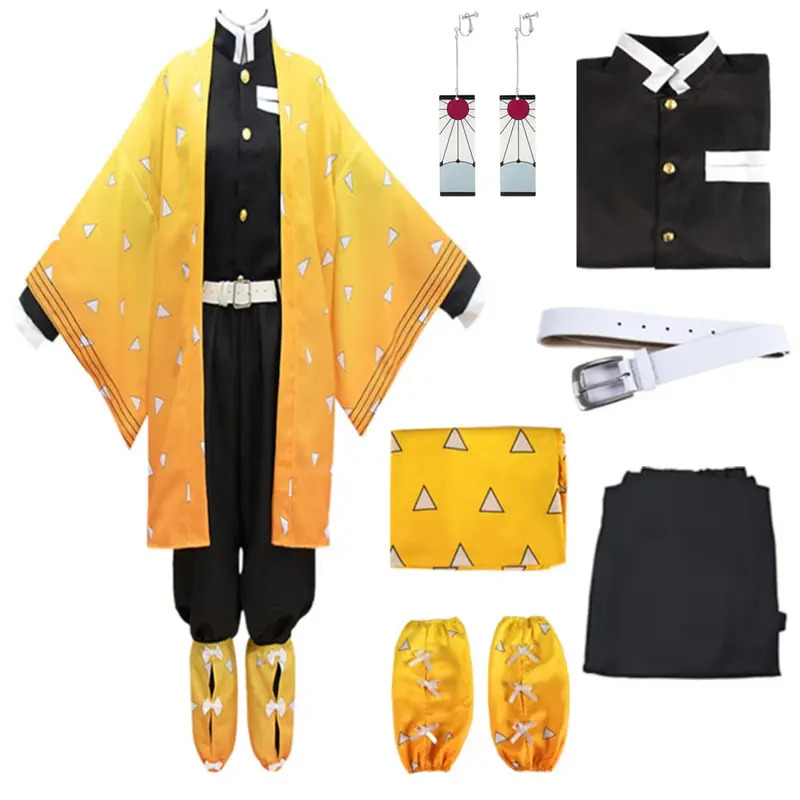 Nouveau Halloween Cosplay Anim - Cosplay Anime Zenitsu avis et prix