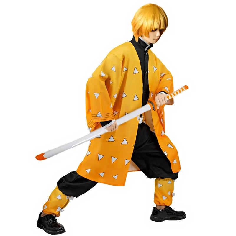 Nouveau Halloween Cosplay Anim - Cosplay Anime Zenitsu avis et prix