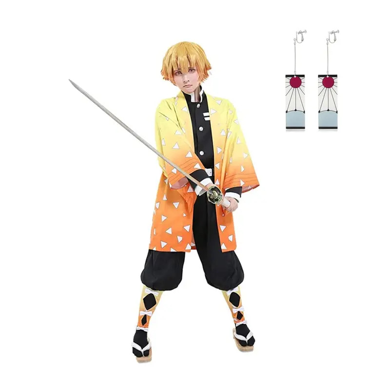 Nouveau Halloween Cosplay Anim - Cosplay Anime Zenitsu avis et prix