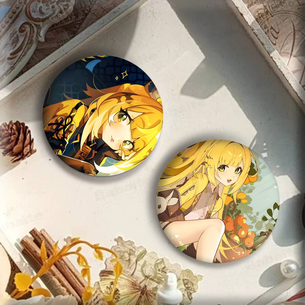 Badge rond Kawaii Ju Fufu pour - Cosplay Zone Anime Friends avis et prix