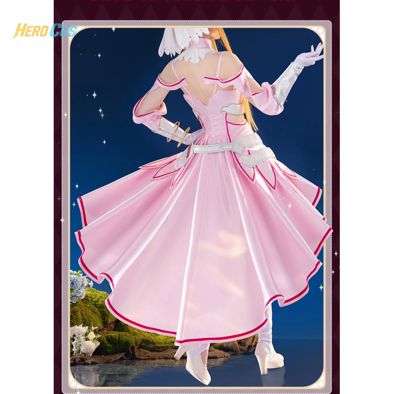 Costume de cosplay Yuuki Asuna - Sword Art Online Cape avis et prix