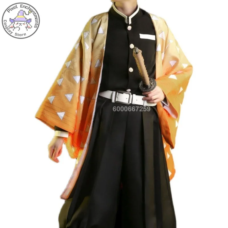Costumes de Cosplay Demon Slay - Cosplay Anime Zenitsu avis et prix